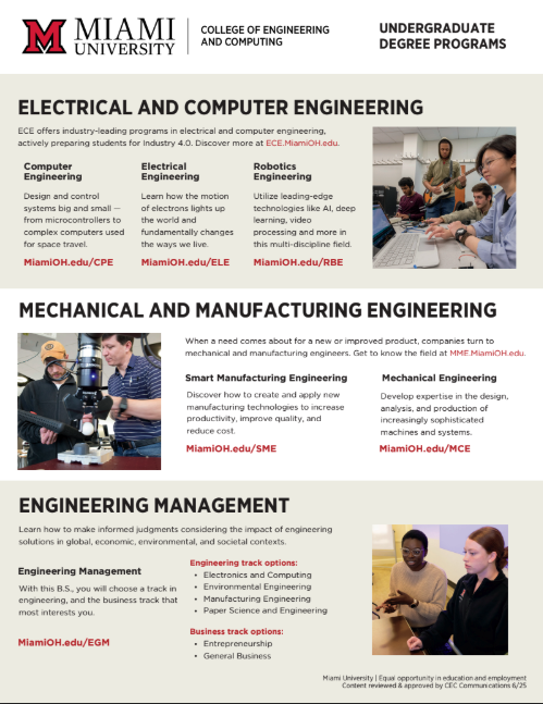 Left Side Page 2 (Undergraduate Majors Continued)